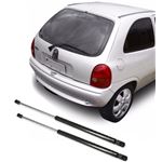Par De Amortecedor Tampa Porta Mala Corsa Wind Hatch 2 Porta