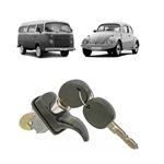 Maçaneta Fechadura Tampa Traseira Motor Fusca Kombi Preto